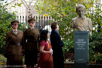 Noor Inayat Khan bust unveiling by Princess Anne